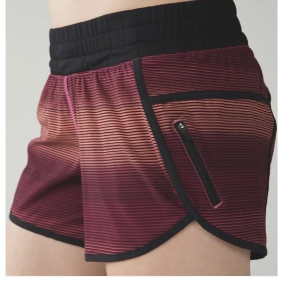 Lululemon Tracker Shorts Simply Radiant Pink Paradise Black - Picture 6 of 6